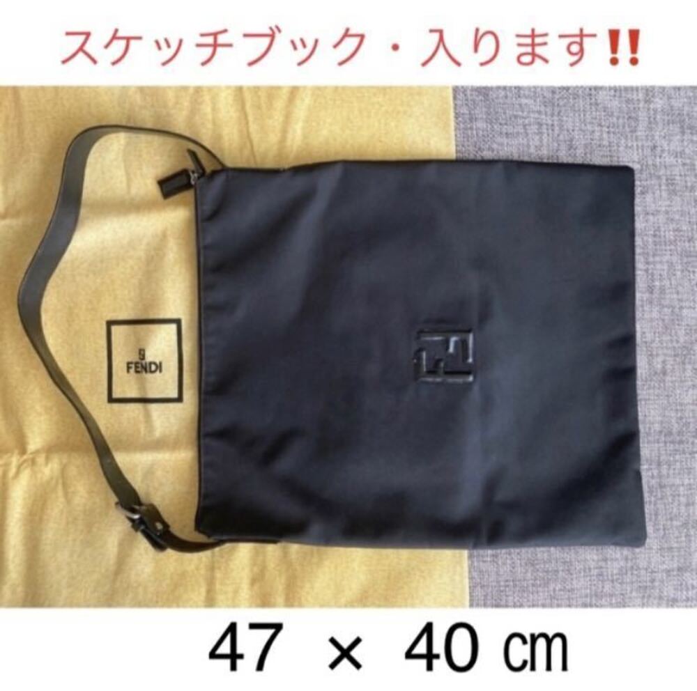 Fendi Shoulder Bag Can sketchbook hard find
